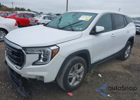 2022 GMC Terrain Fwd Sle from USA, damaged, VIN 3GKALMEVXNL274702